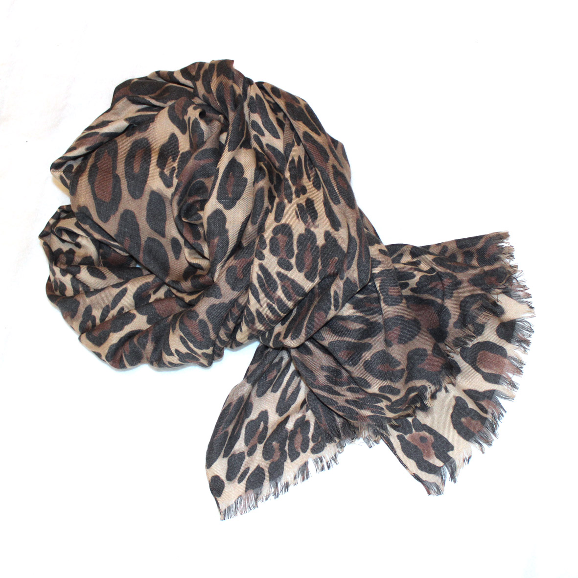 Leopardenmuster Schal Für Damen – übergroßer Kaschmirschal, Weich Und Warm Für Herbst Und Winter